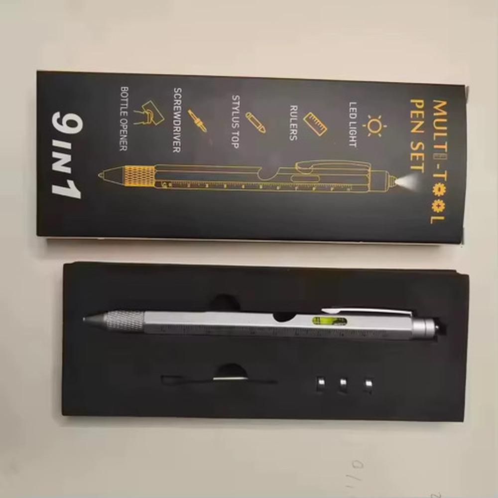 Pen Multi Tool - 10 Entradas – Plata