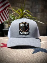 SHIELD SERIES LOGO TRUCKER HAT - SNAP BACK – Heather Grey/White
