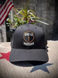 SHIELD SERIES LOGO TRUCKER HAT - SNAP BACK – Black/Black