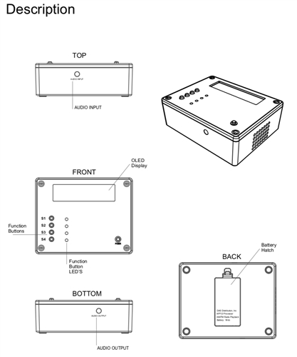 APF-D Processor & P-SB7 Spirit Box Kit. Real-Time Audio Filter, Playback, and Amplified Speaker Bundle – Image 6