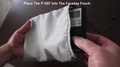 P-SB7-FP Flexible Faraday Cage Pouch for the P-SB7 Spirit Box – Image 2