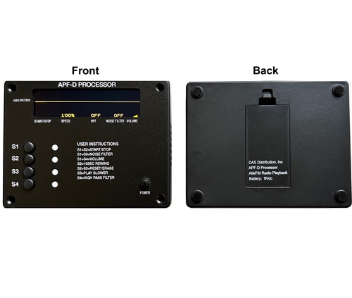 APF-D Processor & P-SB7 Spirit Box Kit. Real-Time Audio Filter, Playback, and Amplified Speaker Bundle – Image 3