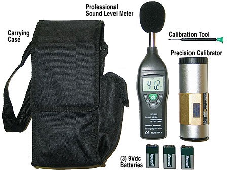 SLM ProKit-1000-CC. Professional Sound Level Meter Kit With Calibration Certificate – Image 2
