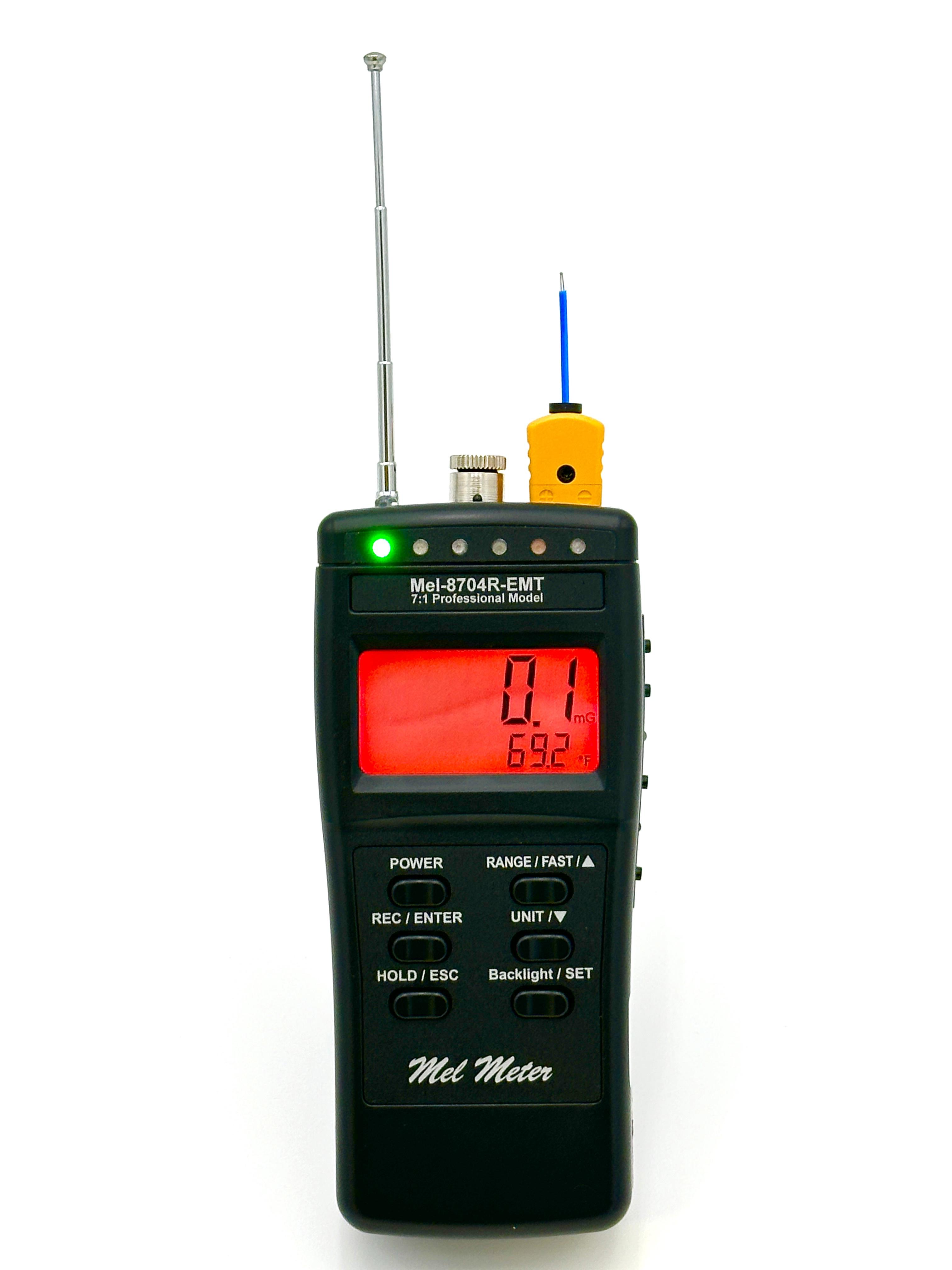 Mel-8704R-7:1 Premier Model. 7-Function EMF, Temperature, REM, Shadow and Laser Instrument – Image 2