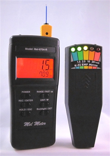 Mel-8704R + KII Meter Pro-Pack. Two EMF Instruments for ITC Research – Image 1
