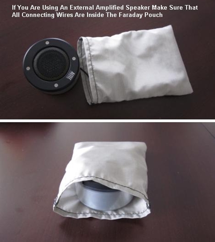 P-SB7-FP Flexible Faraday Cage Pouch for the P-SB7 Spirit Box – Image 6
