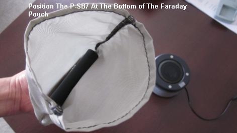 P-SB7-FP Flexible Faraday Cage Pouch for the P-SB7 Spirit Box – Image 3