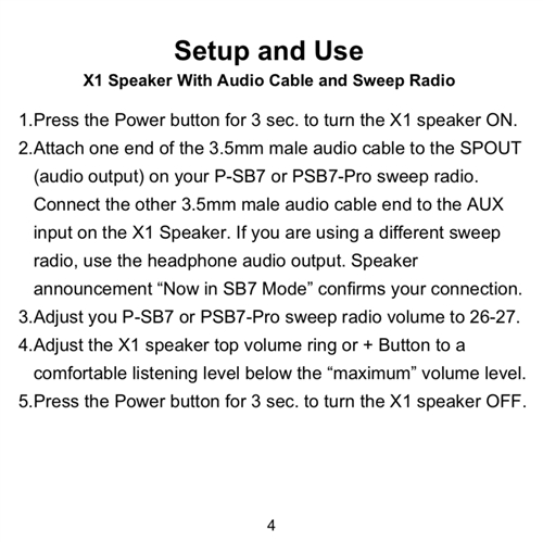 X1-ANC Premium Speaker With Adjustable Noise Control – Image 9