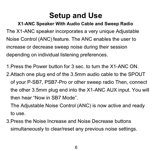 X1-ANC Premium Speaker With Adjustable Noise Control – Image 11