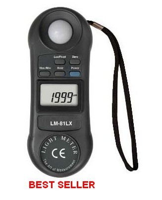 LM-81LX Handheld Light Meter (Lux and Ft-cd) – Image 2