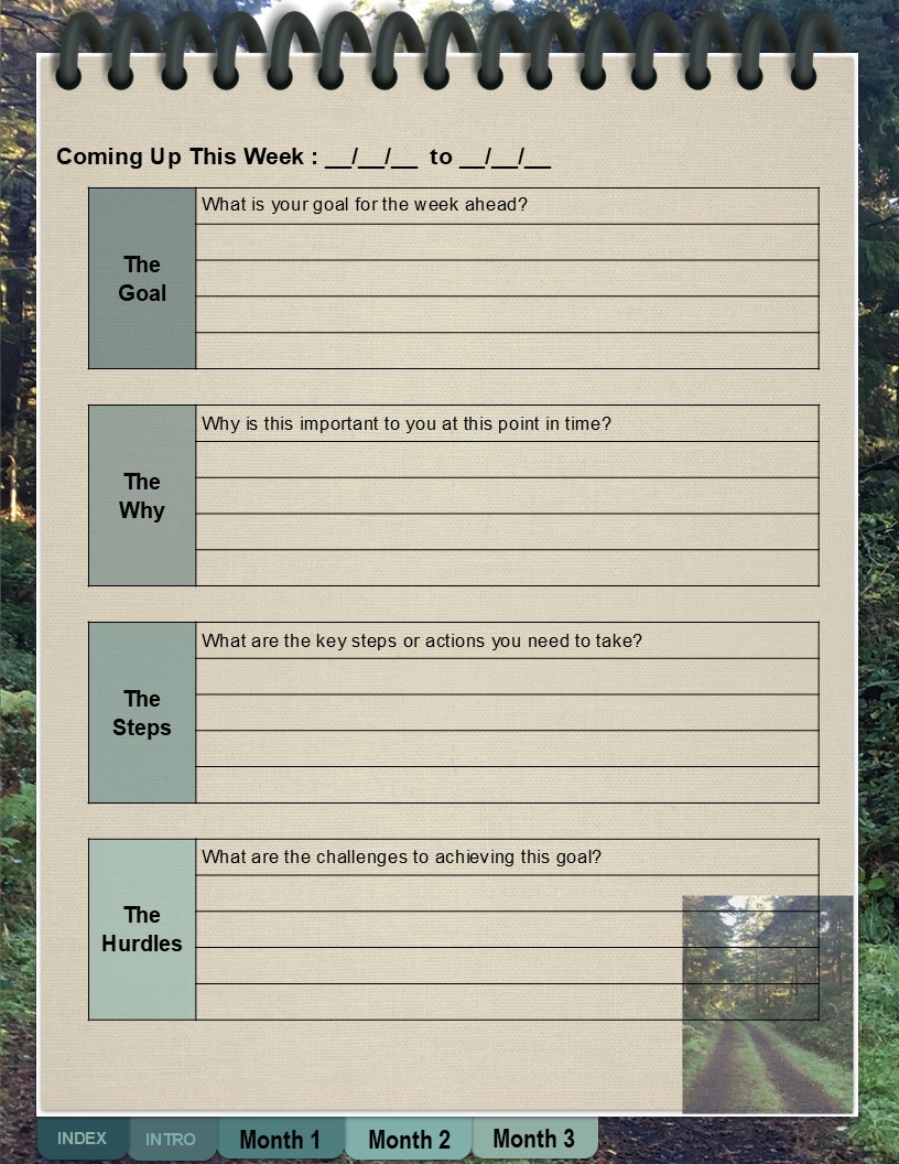 Finding The Path,  A Goals Journal – Image 5