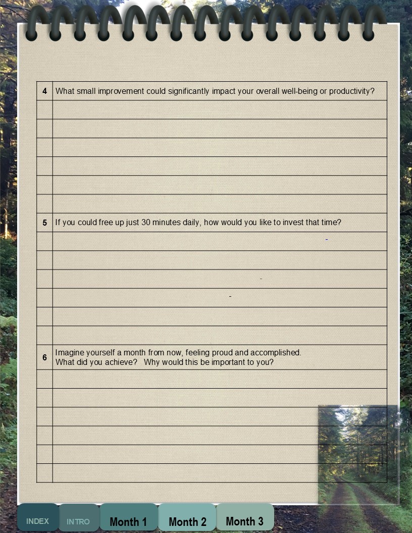 Finding The Path,  A Goals Journal – Image 4