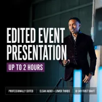Event Presentation Capture + Edited Video – Up to 2 Hours – Image 1