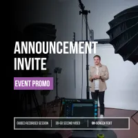 Event Promo Video – Announcement Invite – Image 1