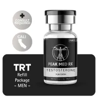 TRT CALI  Men's Refill Package 60 days (Cypionate 200mg/mL 10mL + Anastrozole 24×1mg) – Image 1