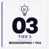 Tier 3 - 1LnE Bookkeeping & Tax Strategy Subscription – Image 1
