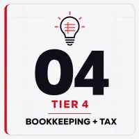 Tier 4 - 1LnE Bookkeeping & Tax Strategy Subscription – Image 1