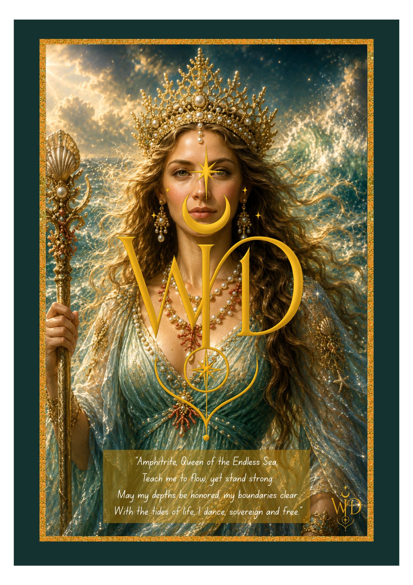 Goddess Amphritrite - Ritual Poster – Image 1