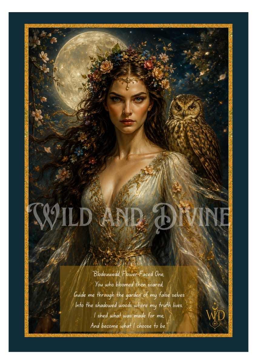 Goddess Blodeuwedd - Divine Goddess Collection – Image 1