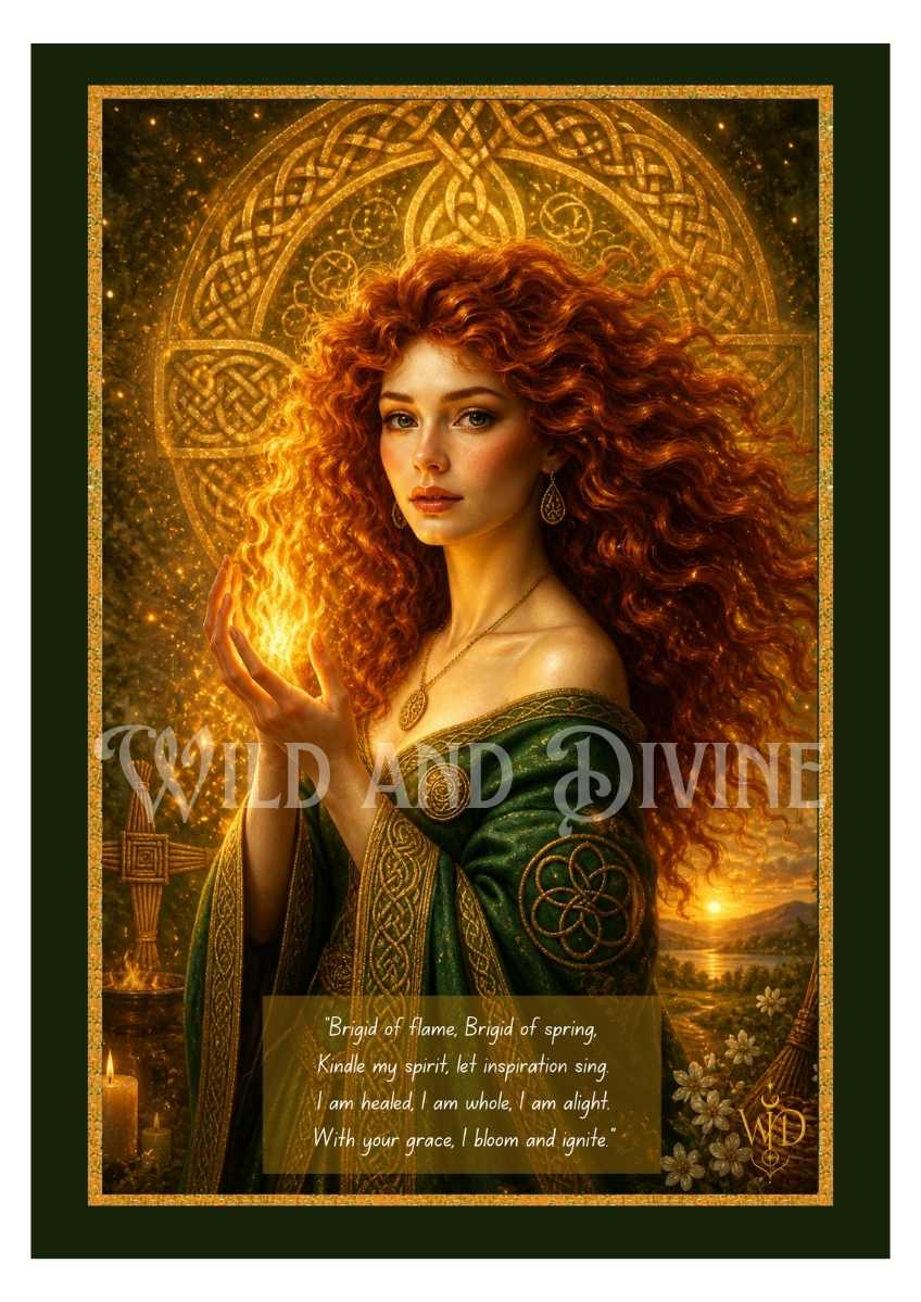Goddess Brigid - Divine Goddess Collection – Image 1