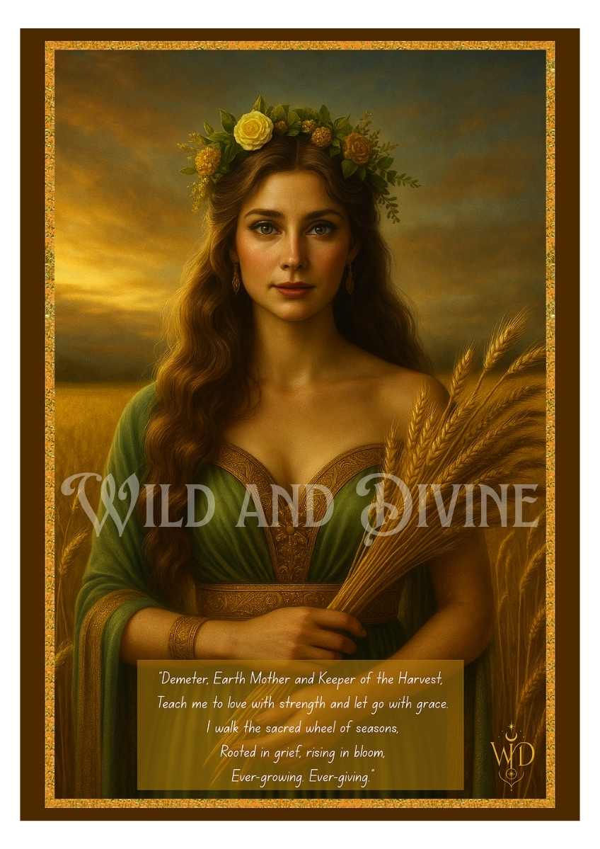 Goddess Demeter - Divine Goddess Collection – Image 1