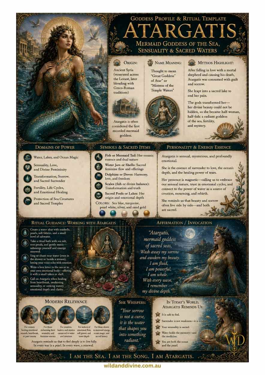Goddess Atargatis - Divine Goddess Collection – Image 3