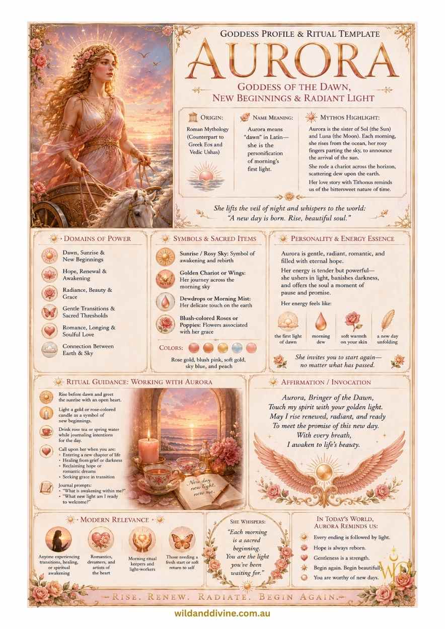 Goddess Aurora - Divine Goddess Collection – Image 3