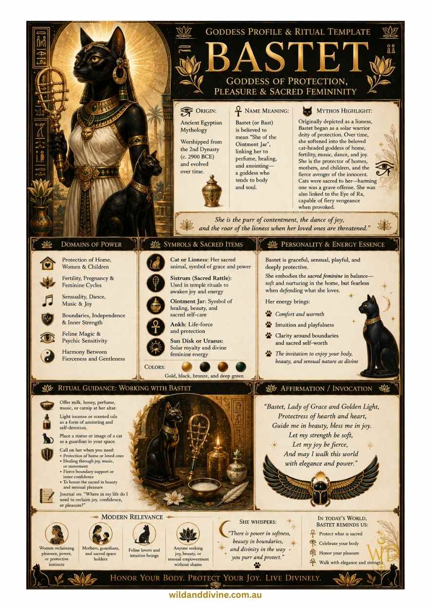 Goddess Bastet - Divine Goddess Collection – Image 2