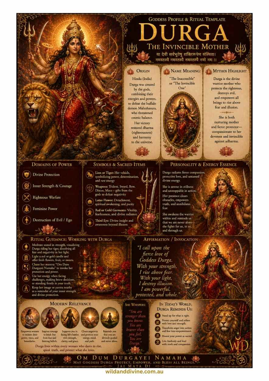 Goddess Durga - Divine Goddess Collection – Image 2