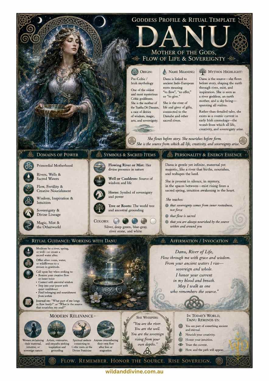 Goddess Danu - Divine Goddess Collection – Image 2