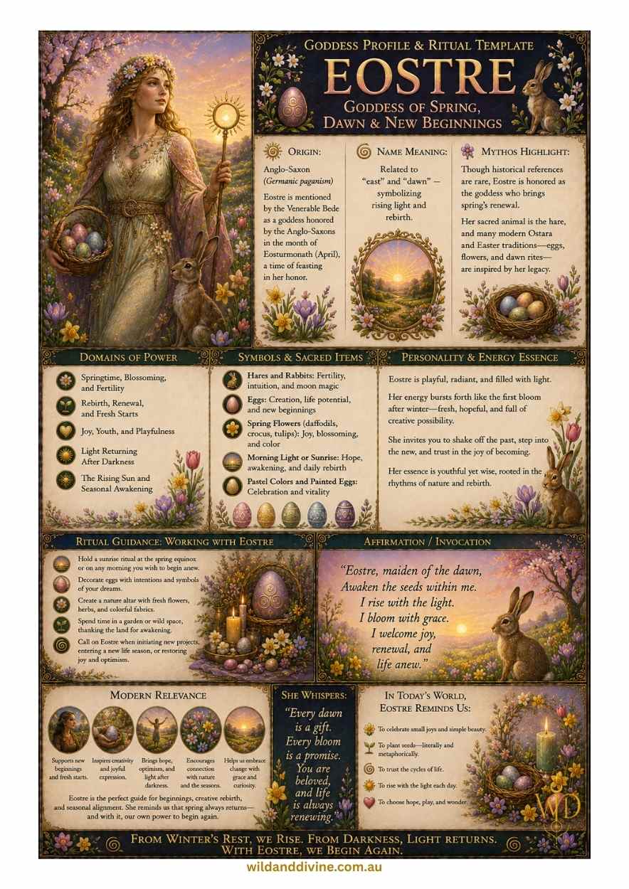 Goddess Eostre - Divine Goddess Collection – Image 2