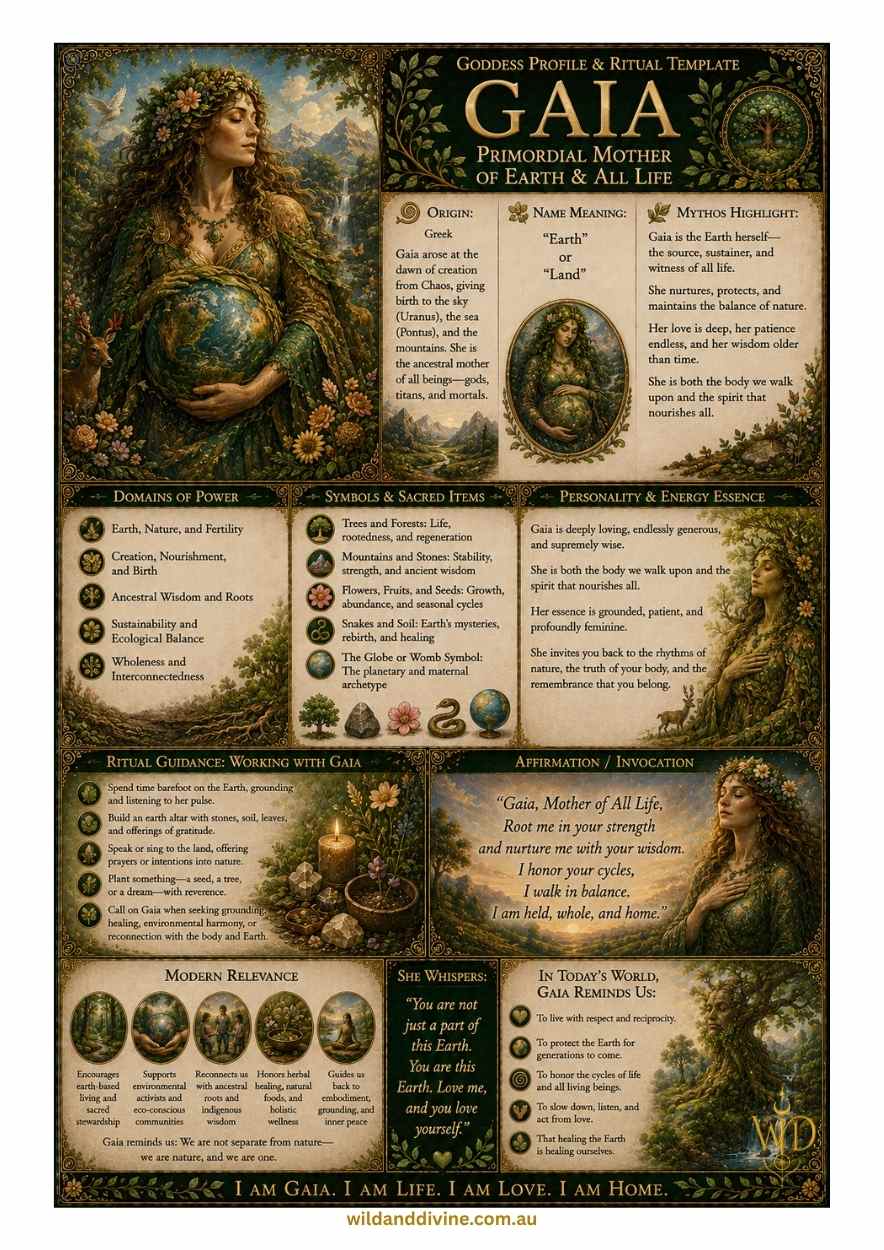 Goddess Gaia - Divine Goddess Collection – Image 3