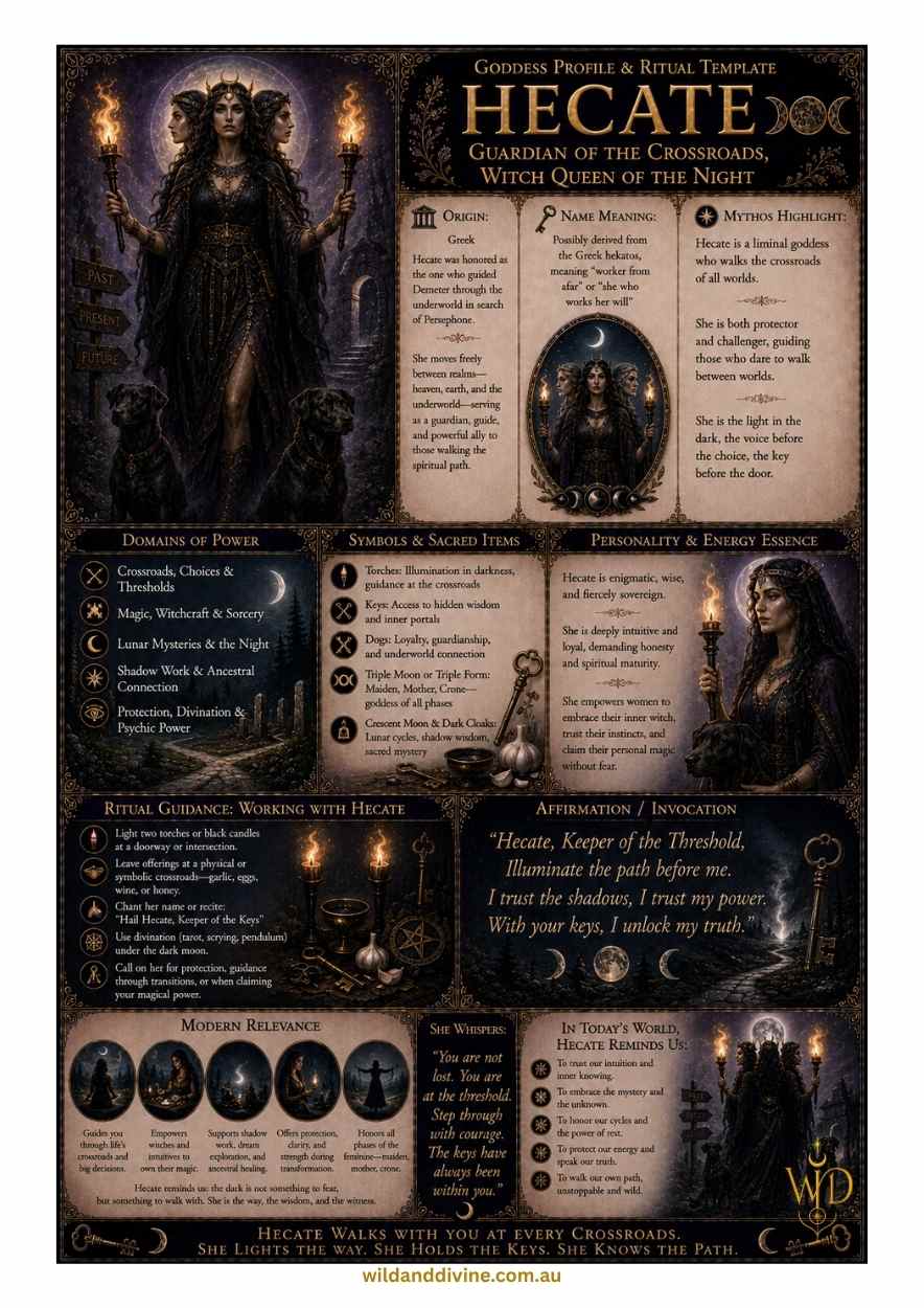 Goddess Hecate - Divine Goddess Collection – Image 3