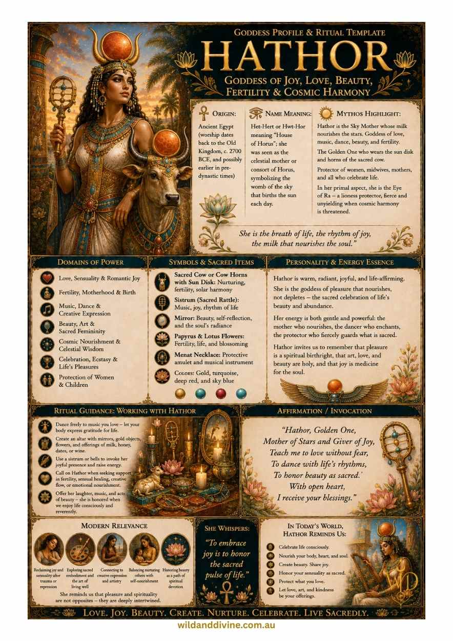 Goddess Hathor - Divine Goddess Collection – Image 3