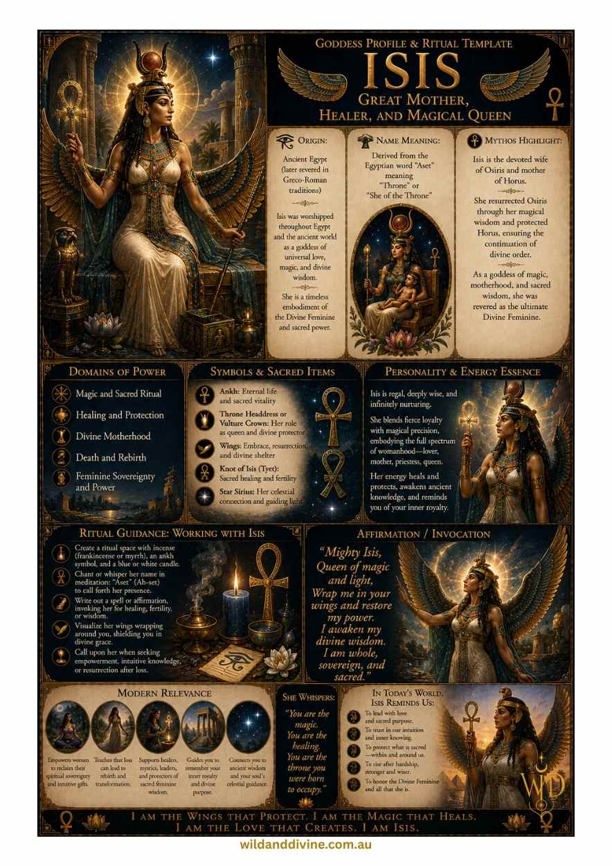 Goddess Isis - Divine Goddess Collection – Image 3