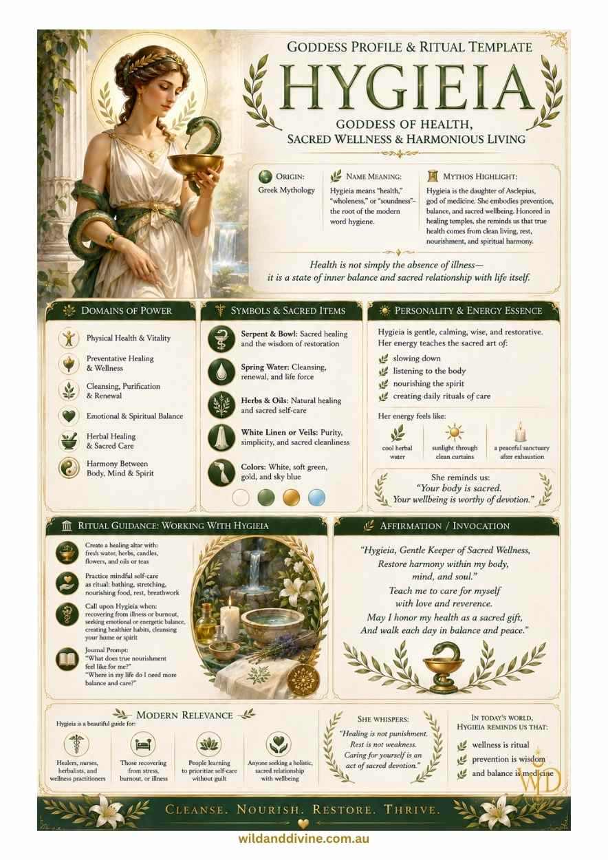 Goddess Hygieia - Divine Goddess Collection – Image 2
