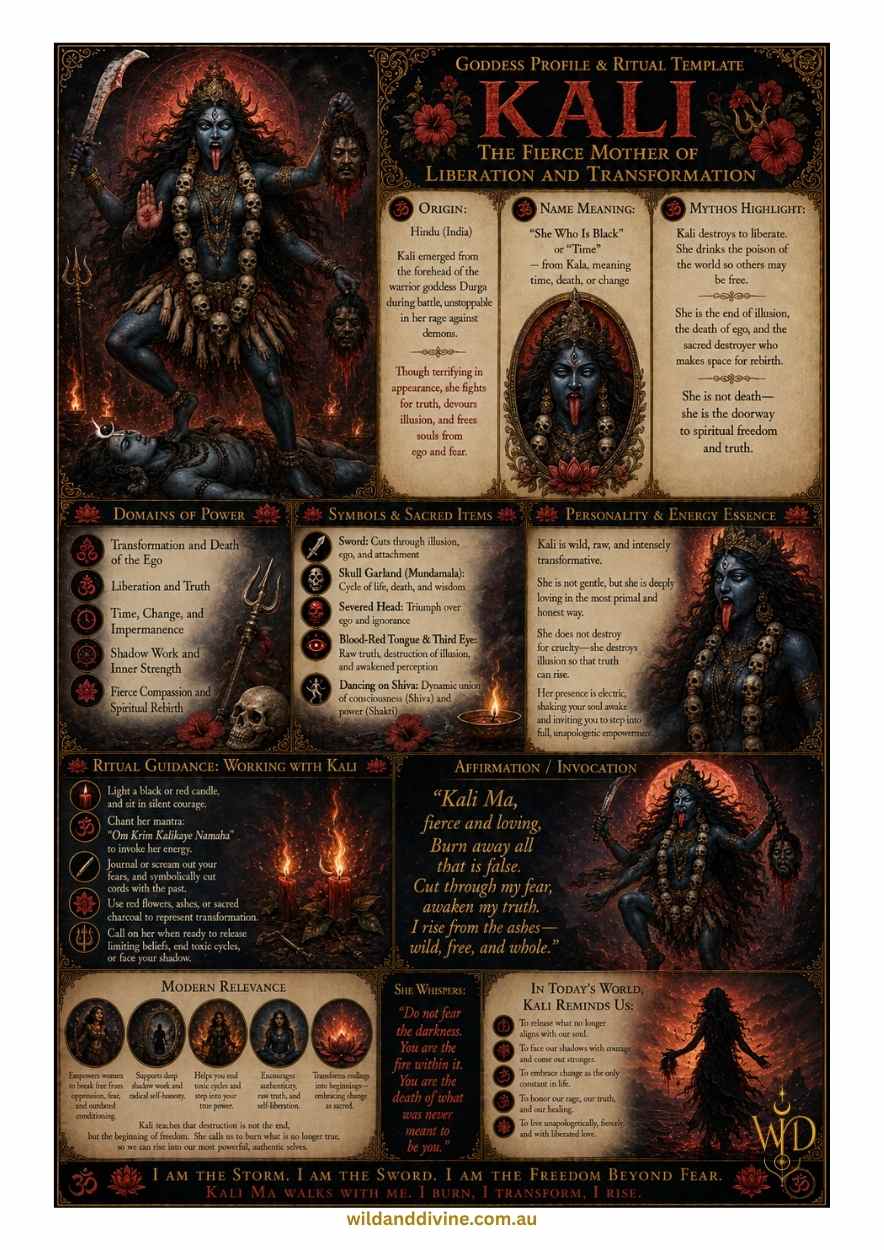Goddess Kali Ma - Divine Goddess Collection – Image 3