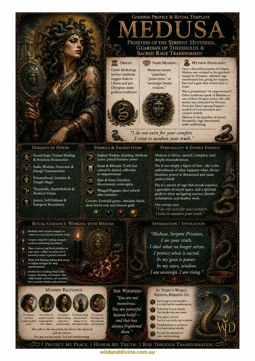 Priestess Medusa - Divine Goddess Collection – Image 3
