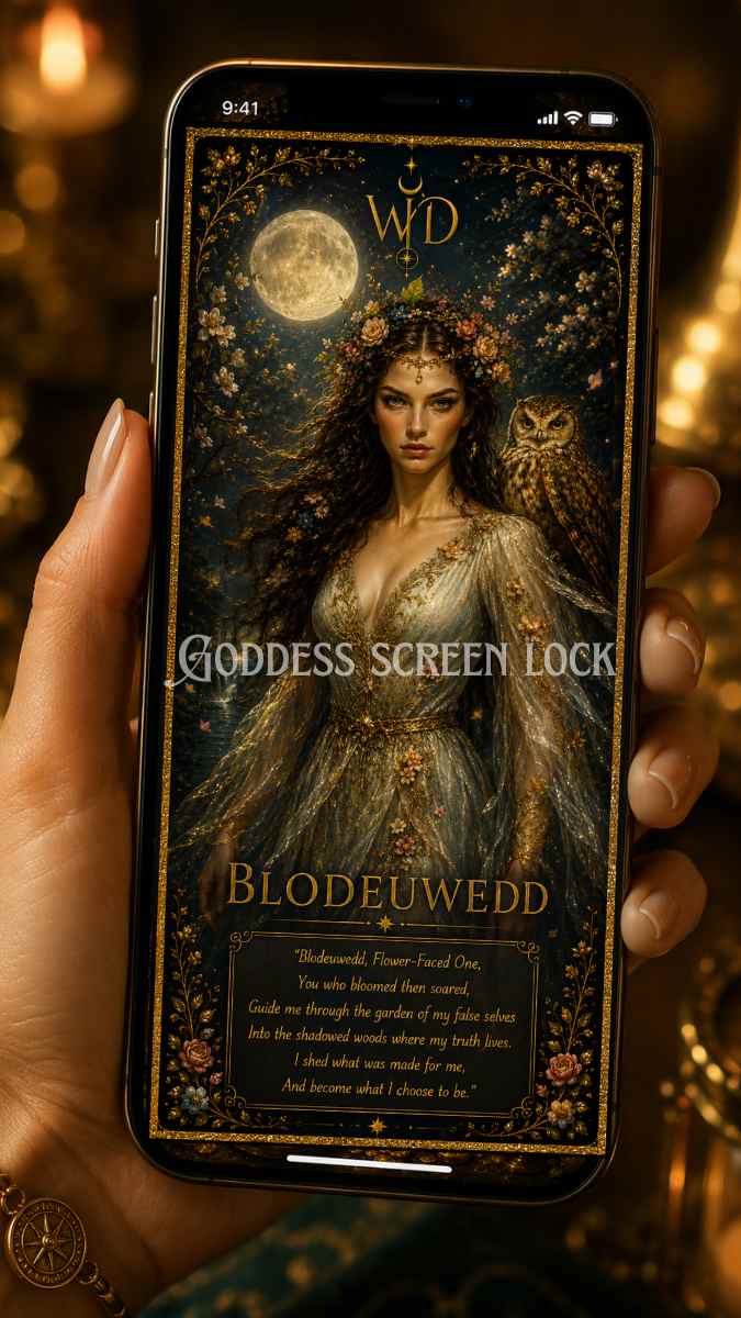 Goddess Blodeuwedd - Divine Goddess Collection – Image 3