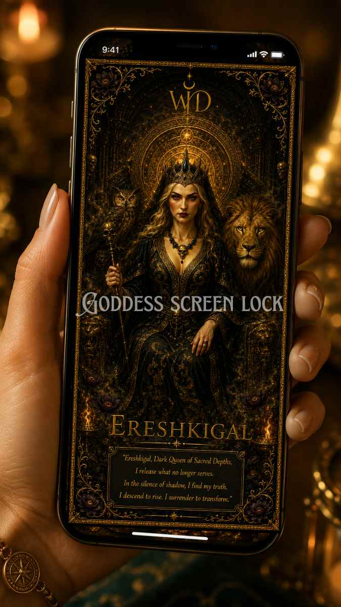 Goddess Ereshkigal - Divine Goddess Collection – Image 2