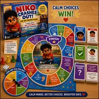 Niko's Crashes Out Board Game – Image 1