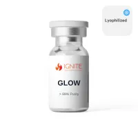 GLOW (BPC-157 / GHK-CU / TB-500)10mg/50mg/10mg/mL (3mL) - Lyophilized – Image 1