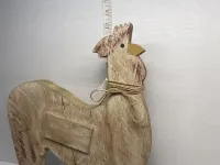 Vintage Shabby Chic Wooden Rooster Decor – Image 2