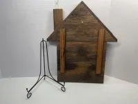 Handmade Wooden House Interchangeable Holiday Sign Display Bundle (6-Piece Set) – Image 2