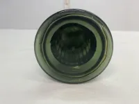Vintage Forest Green Glass Horse Head Column Bottle - Equestrian Decanter – Image 4