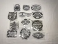 Iron Orchid Designs "Crockery" Vintage Advertising Decor Stamp Bundle - Retired IOD Elements USED – Image 1