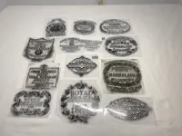 Iron Orchid Designs "Crockery" Vintage Advertising Decor Stamp Bundle - Retired IOD Elements USED – Image 4