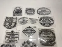 Iron Orchid Designs "Crockery" Vintage Advertising Decor Stamp Bundle - Retired IOD Elements USED – Image 2