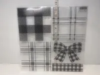 Iron Orchid Designs "Pretty in “Pretty in Plaid" Pattern Builder Decor Stamp Set - New IOD Stamp – Image 3