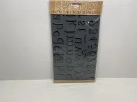 Iron Orchid Designs "Harper" Alphabet & Number Silicone Mould - New IOD Mould – Image 1